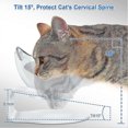 thumbnail image 2 of Cat Bowls, Cat Food Bowl With Raised Stand - Non-slip Cat Bowl - Pet Food Water, 2 of 5