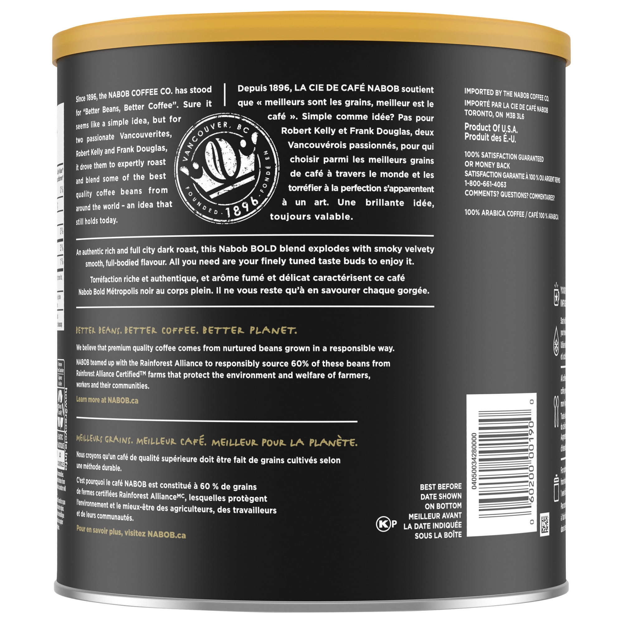 Nabob Full City Dark Ground Coffee
