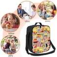 thumbnail image 5 of Picia Cars Lunch box Lunch bag for men women Large capacity Lunchbox Reusable Lunch bags Insulated Lunch bag Lunch box cooler, 5 of 9
