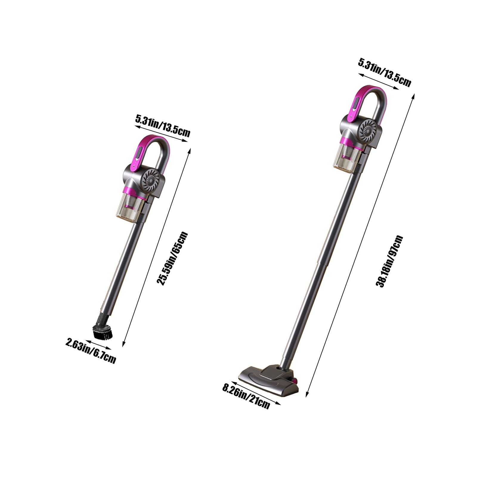 YZEGDCH Floorcare ,Lightweight Vacuum Cleaner Wireless Handheld Vacuum Cleaner Multifunctional Household Bed Large Suction Car Vacuum Cleaner
