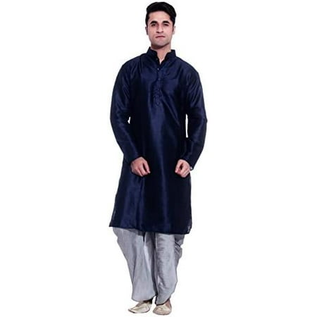 

Royal Kurta Mens Cotton Silk Kurta Dhoti