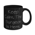 thumbnail image 2 of Nice Surgeon 15oz Mug, Keep Calm. The Surgeon Is Here, Present For Coworkers, Brilliant Gifts From Colleagues, 2 of 5