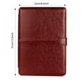thumbnail image 4 of 13.3Inch MacBook Air Case PU Leather Carrying Book Folio Protective Stand Cover Sleeve Compatible With Model A2179 A1932 Black, 4 of 6