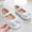 O-White, variant on Summer Children Sandals Size 13 Girls Big Flower Girls Sandals for Big Girls Size 3 Flat Pricness Shoes 12.5