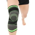 thumbnail image 2 of Knee Sleeve, Knee Pads Compression Fit Support -for Joint Pain and Arthritis Relief, Improved Circulation Compression - Wear Anywhere - Single (Green, S), 2 of 11