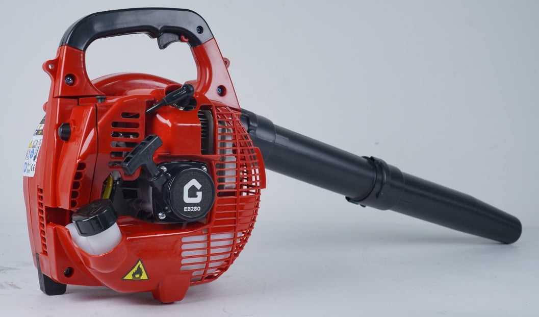 Acekid Cordless Gas Leaf Snow Blower 28CC 1-HP Leaf Blower Powerful Motor Battery PoweRed Blower For Snow 180-MPH Electric Leaf Blower For Lawn Care Red 490-CFM