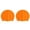 Orange, variant on 2 Pack Adult Silicone Swimming Cap with Ear Protection – 3D Ergonomic Non-Slip Watertight Swim Caps for Men & Women, Long Hair Friendly, Reusable