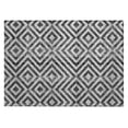 thumbnail image 2 of Addison Rugs Chantille Indoor/Outdoor Transitional Geometric Black Washable Rectangle Rug, 1'8" x 2'6", 2 of 6