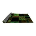 thumbnail image 2 of Ahgly Company Indoor Rectangle Patchwork Green Transitional Area Rugs, 5' x 8', 2 of 4