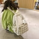 thumbnail image 3 of Mochila Casual Nylon Escuela Mujeres Adolescentes Compras Mochila Caqui, 3 of 9
