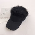 thumbnail image 1 of Gorra de peluca, tendencia de moda, gorra para hombres y mujeres, estilo coreano, personalidad, divertida, hermosa, sombrero de copa vacío, 1 of 6