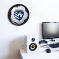 thumbnail image 5 of Sporting Kansas City 15" Ribbed Frame Soccer Ball Wall Clock, 5 of 5