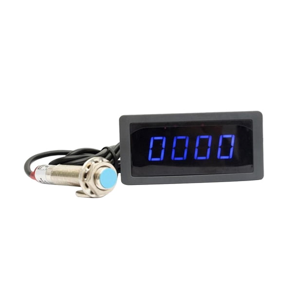 Tacómetro digital compacto Sharpla Medidor de RPM LED Luz azul