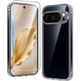 thumbnail image 1 of HZXC-for Google Pixel 10/10-Pro Case: Pixel 9/9 Pro Non-Yellowing Clear Slim Case | Rugged Anti-Drop Shockproof Scratch Protective Thin Transparent Crystal Cell Phone Cover(Clear), 1 of 4