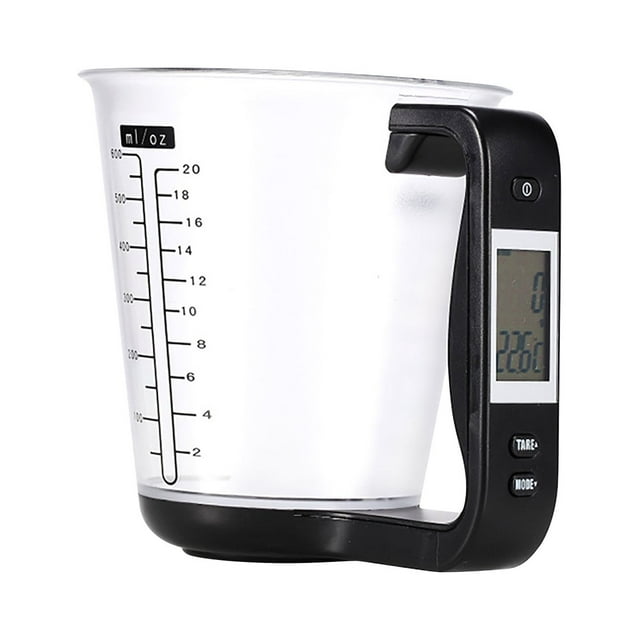Gkeoshab Glass&Bottle Multifunctional Kitchen Measuring Cup Scale Electronic Bench Scale Gram Scale Home & Garden