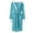 ZB-Blue, variant on Hvyesh Mens Fuzzy Plush Long Hooded Bathrobe Full Length Terry Cloth Robes Couple Soft Home Pajamas Comfy Sleepwear Pajamas