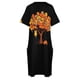 thumbnail image 5 of Vestido holgado con bolsillos y diseño de árbol de gato, mono de verano para mujer, ropa para ocasiones formales., 5 of 7