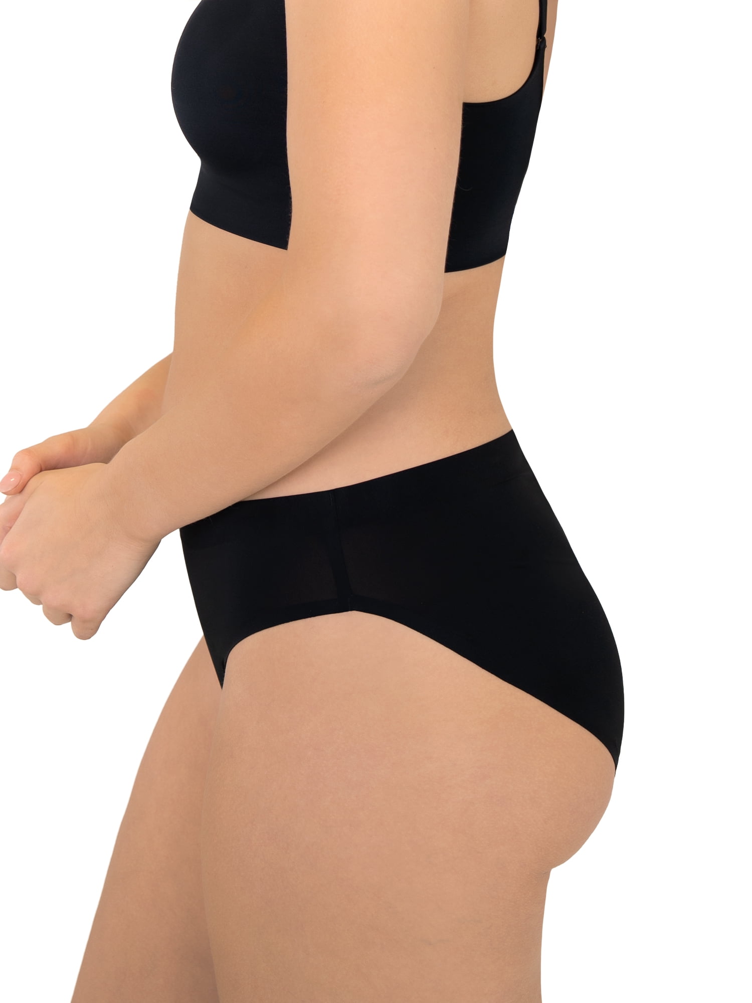 No Boundaries Bikini Super Absorbency Period Underwear, 2-Pack, Women’s Sizes XS-XXL