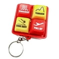 thumbnail image 6 of Aviation Safety Keychain With Alert Alarm Button 1.6'' Red, Blue Led Warning Light Attachment Sound, 6 of 9