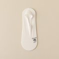 thumbnail image 1 of Calcetines de barco para hombre, de verano, finos, de seda helada, invisibles, de algodón puro, transpirables, absorbentes del sudor, con tacón anticaída, de malla poco profunda para hombre, 1 of 6