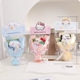 thumbnail image 2 of Sanrio Character Plush Bouquet,Cute Stuffed Animal Flower Bouquet for Valentine's Day,Birthday,Graduation,Gifts for Fans, 2 of 5