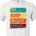 thumbnail image 4 of Inktastic Skydiving Eat Sleep Skydive Repeat T-Shirt, 4 of 5