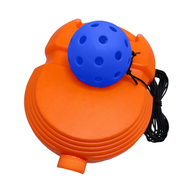 Almencla Pickleball Trainer Baseboard Partner Sparring Device Pickleball Training Aid Blue Ball