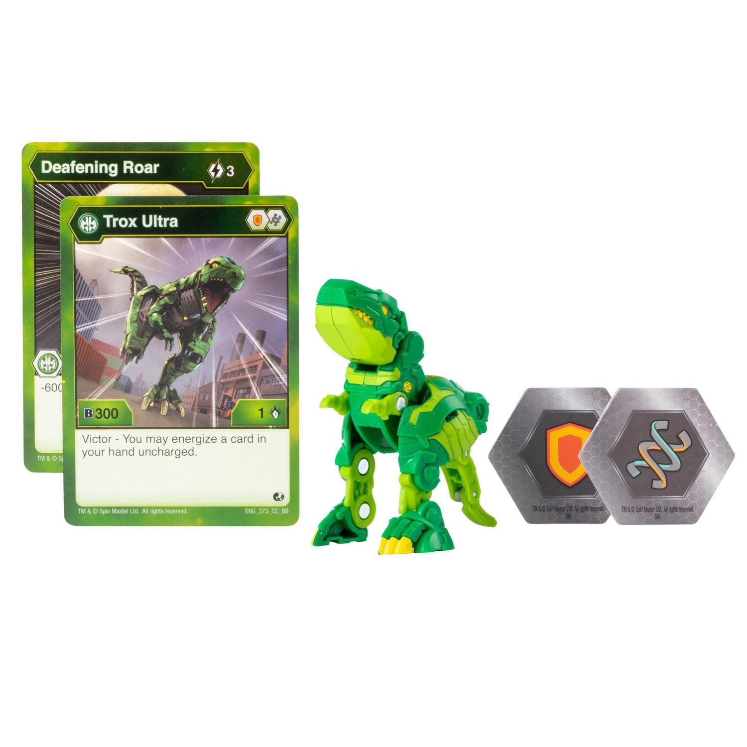 Bakugan Ultra, Trox, 3-inch Tall Collectible Transforming Creature, for Ages 6 and Up