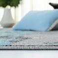 thumbnail image 5 of SAFAVIEH Adirondack Ladonna Abstract Area Rug, Turquoise/Grey, 8' x 10', 5 of 6