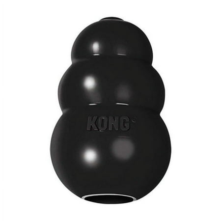 UPC: 0035585111124 | KONG Extreme Durable Natural Rubber Dog Toy Black