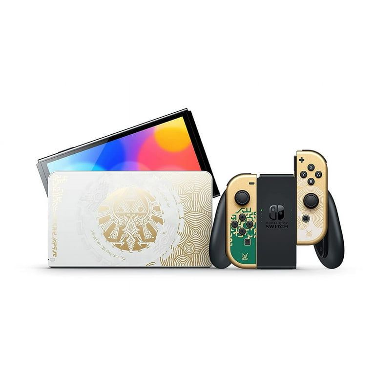 Nintendo Switch OLED Zelda Tears of the Kingdom Edition Special Powever  Bundle 