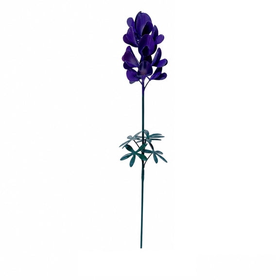 Garden Stake Flower Decor Metal Outdoor Plant Ornament for Lawn Flower Bed Soil Insert Yard Pathway Courtyard Decoration
