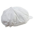 thumbnail image 4 of Dachshund Dog Embroidered Cotton Elastic Big Size Newsboy Cap - White 2XL-3XL, 4 of 5