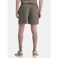thumbnail image 5 of No Boundaries Men's & Big Men's Waffle Textured Pull On 6" Shorts, Sizes XS-5XL, 5 of 5