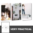 thumbnail image 3 of CATIEBYE Fan Leaf Replacement Light Grey Plastic Replacement 2pcs Aerodynamic Design For Home Users, 3 of 8