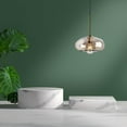 thumbnail image 4 of Ceiling Light Pendant,Glass Ceiling Pendant Light Fixture, Pendant Light for Kitchen Island Office,Modern Dining Room Glass Shade Lighting Hanging,Entryway Foyer Living Room Kitchen, 4 of 6
