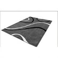 thumbnail image 2 of Ladole Rugs Beautiful Soft Turkish Light Gray Contemporary Spriral Area Rug Carpet, 8x11, 2 of 5
