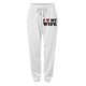 thumbnail image 4 of Pantalones de chándal anchos y rectos con forro polar para mujer - Pantalones de yoga de cintura alta con bolsillos para hacer ejercicio/uso informal (S-XXL), 4 of 4