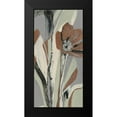 thumbnail image 2 of Goldberger, Jennifer 11x18 Black Modern Framed Museum Art Print Titled - Tulip Puzzle I, 2 of 5