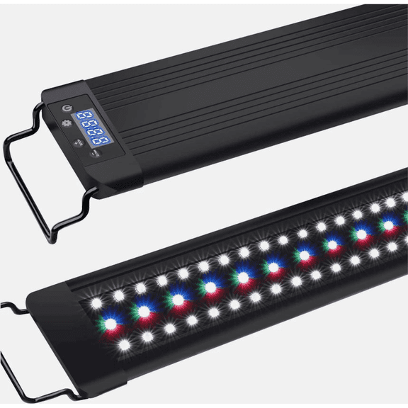 Fish Tank Aquarium LED Light 30-36 Inch 9 Light Modes Full Spectrum Freshwater