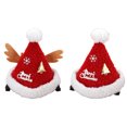 thumbnail image 2 of Ounissouiy Pinza de pelo de Navidad, sombrero de Navidad de felpa, pasador, horquilla de pato, accesorios de estilismo, sombreros, Año Nuevo, Kits de decoración para fiestas Con ala, 2 of 6