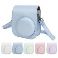 thumbnail image 2 of Instant Camera Case Store 65 Pictures PU Skin Friendly Mini Instant Camera Bag High Load Bearing with Stickers for Photography Blue, 2 of 6