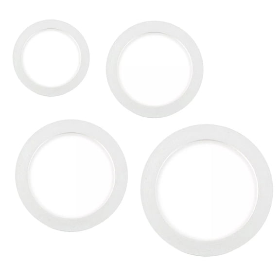 HONITANO 5Pcs Silicone Gaskets for Jars .5x0.35in Seal Ring for Blender and Water Bottle