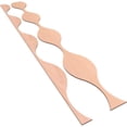 thumbnail image 6 of Ekena Millwork 94"H x 1/4"T Ozark Adjustable Wood Decorative Slat Wall Panel Kit, Alder (contains 8 Slats + 1 Straight Edge Starter Slat), 6 of 16