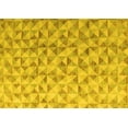 thumbnail image 1 of Ahgly Company Machine Washable Indoor Rectangle Oriental Yellow Modern Area Rugs, 8' x 12', 1 of 4