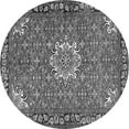 thumbnail image 1 of Ahgly Company Indoor Round Persian Gray Traditional Area Rugs, 8' Round, 1 of 1