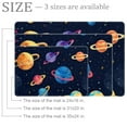 thumbnail image 2 of Cute Colorful Universe Planets Galaxy Entryway Rug, 2x3 Area Rug Indoor Door Mat Non-slip Washable Floor Carpet Rug for Bedroom Office Dining Room Bathroom, 2 of 7