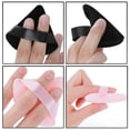 thumbnail image 5 of 2Pcs Powder Puff Triangle Makeup Puff Soft Cosmetic Sponge Reusable Makeup Powder Sponges with Strap for Loose Powder Foundation Eyes Corners Wet Dry Makeup (Black&Pink), 5 of 5