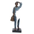 thumbnail image 4 of Figura creativa, estatua, adorno de escritorio, recuerdo, arte de colección, escultura humana Azul, 4 of 9