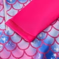thumbnail image 6 of Gyratedream 2-12 Years Girls Mermaid Long Sleeve Rash Guard UPF 50+ One-Pieces Swimsuit, 6 of 7